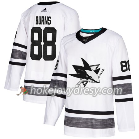 Pánské Hokejový Dres San Jose Sharks Brent Burns 88 Bílá 2019 NHL All-Star Adidas Authentic